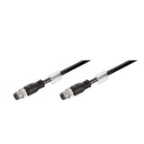 Ethernet Railway Cable (assembled), Connecting line, M12 D-code – IP 6