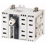 DDC-63/2-SK DC switch disconnector, 63 A, 2 pole, 1 N/O, 1 N/C, Without rotary handle and drive shaft, rear mounting