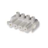 Coupler 4-p socket, wht