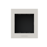 Frame for metallic and plastic profiles - Niessen logo - 2M - Dune