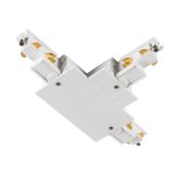 T-connector  S-TRACK 3-phase-recessed rail ,IP20,white