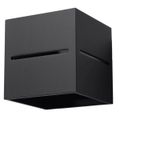 LOBO WALL LAMP BLACK G9 1X40W IP20