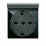SCHUKO SOCKET P30 16A+COVER LIFE 2M
