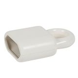 SOCKET 2P 2.5A PLAST WHITE