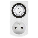 EMOS Switch socket 15FD/3A 230V/16A mechanical timer IP20