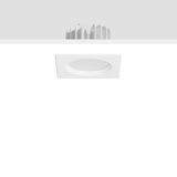 LEDONA ECO square, 10 W, 690 lm, 840, white, Phase-cut Recessed downli