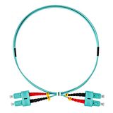 FO Patchcord Duplex SC/UPC - SC/UPC, 50/125æm OM3,  0.5m