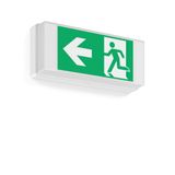 GSUN 4, 4 W, white, on/off Wall luminaires, L 344 B 144 H 78, SBS, 3 h