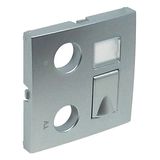 COV F/R-TV-RJ45/R-TV-RJ45-FO MULT SOCKET AL