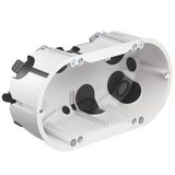 Cavity wall two-gang junction box O-range ECON® 2, halogenfree