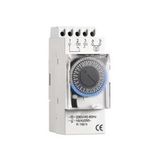 Analogue time switch