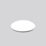 Replacement cover, plastic glass D 515 H 137 colour: white