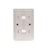 Interdediate switch with LED indicator light, (module), 10AX, quick connection, cream white/electro white