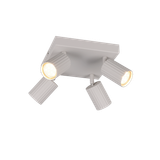 Soka spotlight 4-pc GU10 warm grey