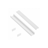 Set GLAX surface-mounted MINI (profile, plugs, diffuser, holders), white