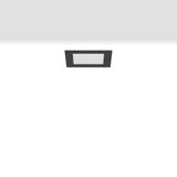 TOLEDO FLAT+ square, 10 W, 920 lm, 827-865, anthracite, DALI Recessed 