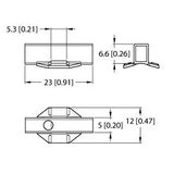 Mounting Accessories Mounting Bracket   KLR2-UNR