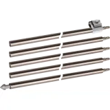 DEHN earth rod set DIN 18014 (5x1m)(D18014 5XTE D20 1XAK 8.10 1XSSP)