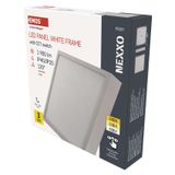 LED surface luminaire NEXXO, square, white, 21W, with change CCT