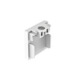 48V SLIM TRACK ENDCAP 2 PCS WHITE