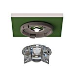 4 LED changeable lenses: corridor illuminat. high rooms >4m