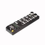Compact Multiprotocol I/O Module for Ethernet 16 Universal Digital Channels, Configurable as PNP Inputs or 2 A Outputs   TBEN-L4-16DXP
