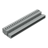 1-conductor male connector CAGE CLAMP® 2.5 mm² gray