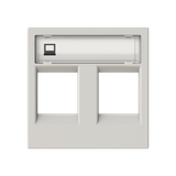 N2218.2 DN - Cover for 2 Data Sockets
