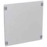 Solid metal faceplate XL³ 800 - 1/4 turn - 24 modules - h 600 mm