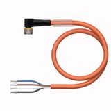 Actuator and Sensor Cable, PUR Connection Cable   PKW4M-10/TXO