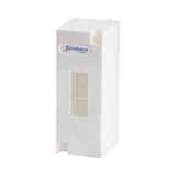 Wall-mounted enclosure, IP30, without PE/N - rail