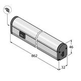 LED Linear Light In the Metal Housing   WLB32ZC850QM