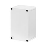 Polystyrene push-button enclosure 110x180x90, undrilled