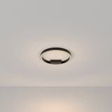 Modern Rim Ceiling lamp Black