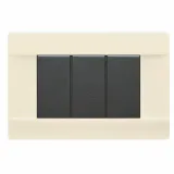 PLATE  THERMOPL.3 MOD.BLANC WHITE