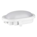 LED Bulkhead Basic 12W 4000K White Oval