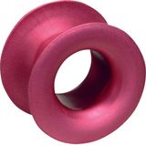 Push-in gauge sleeve D02 E18 25A yellow according DIN 49523