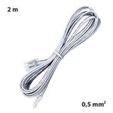 Connection connector LED strip width 8mm, 2m, white, 12-24V max.3A ML-112.615.88.0