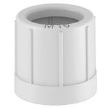 129 M20 Pipe end cap, metric, lightgrey