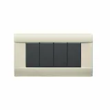 PLATE THERMOPL. 4 MOD. WHITE BLANC