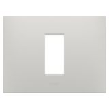 EGO PLATE - IN TECHNOPOLYMER - 1 MODULE - CLAY - CHORUSMART