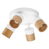 LED SPOT HALF WOOD LINE PL 4XGU10WTOSRAM