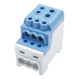 SDB 200 Distribution block Al/Cu 80030 SIMBLOCK blue