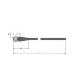 Food & Beverage Hygienic, PVC Connection Cable   RKH4.4-10/TFE
