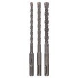 3-piece SDS plus-5 hammer drill bit set 6/8/10 mm