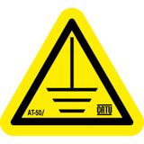 Triangular sticky labels - Side: 100 mm