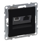 RJ11+RJ45 CAT6 UTP BLACK