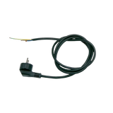 SCHUKO Plug Cable 3m, 3×1.0mm², Black