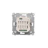 Single socket outlet with Schuko earthing, with shutters, black matt, 16A