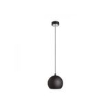 COPA pendant black glass 230V LED E27 11W